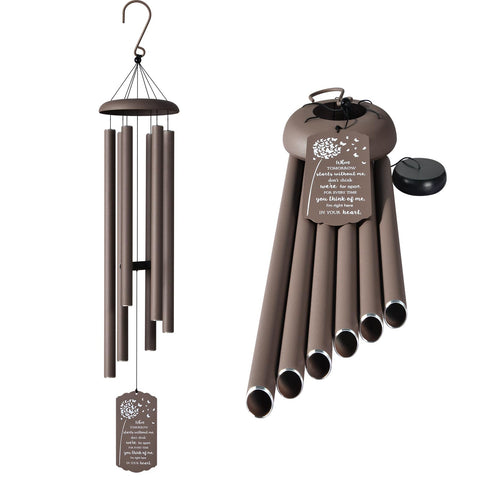 Suntimber 43-inch large wind chime for outdoor spaces offering a deep, soothing tone.