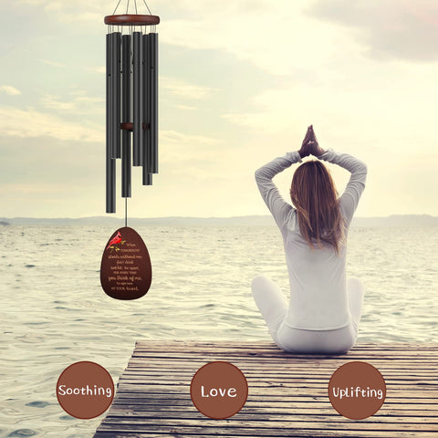 Suntimber memorial wind chimes as a compassionate keepsake for loved ones.