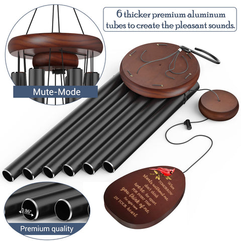 Suntimber outdoor wind chimes ideal for patio or backyard decoration.
