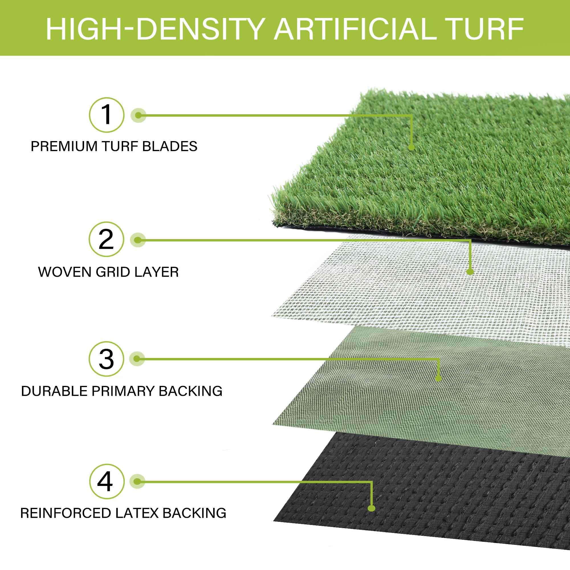 SUNTURF indoor outdoor turf suits porches, patios, and apartments for versatile use.