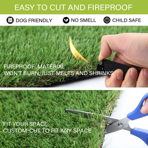 SUNTURF pack includes a large dog grass turf pad for broader potty areas.