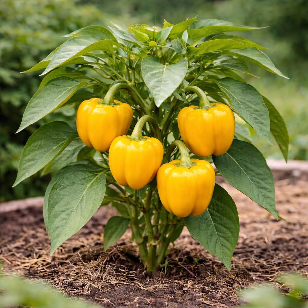 Sunutri Seeds mixed peppers harvest-ready display showing color differences for planning.