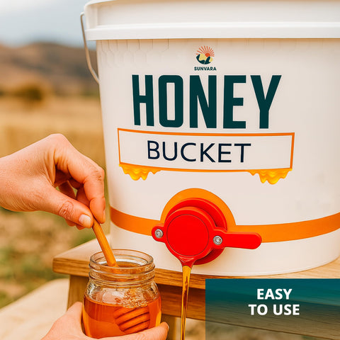SunVara durable beekeeping bucket built to last across seasons.