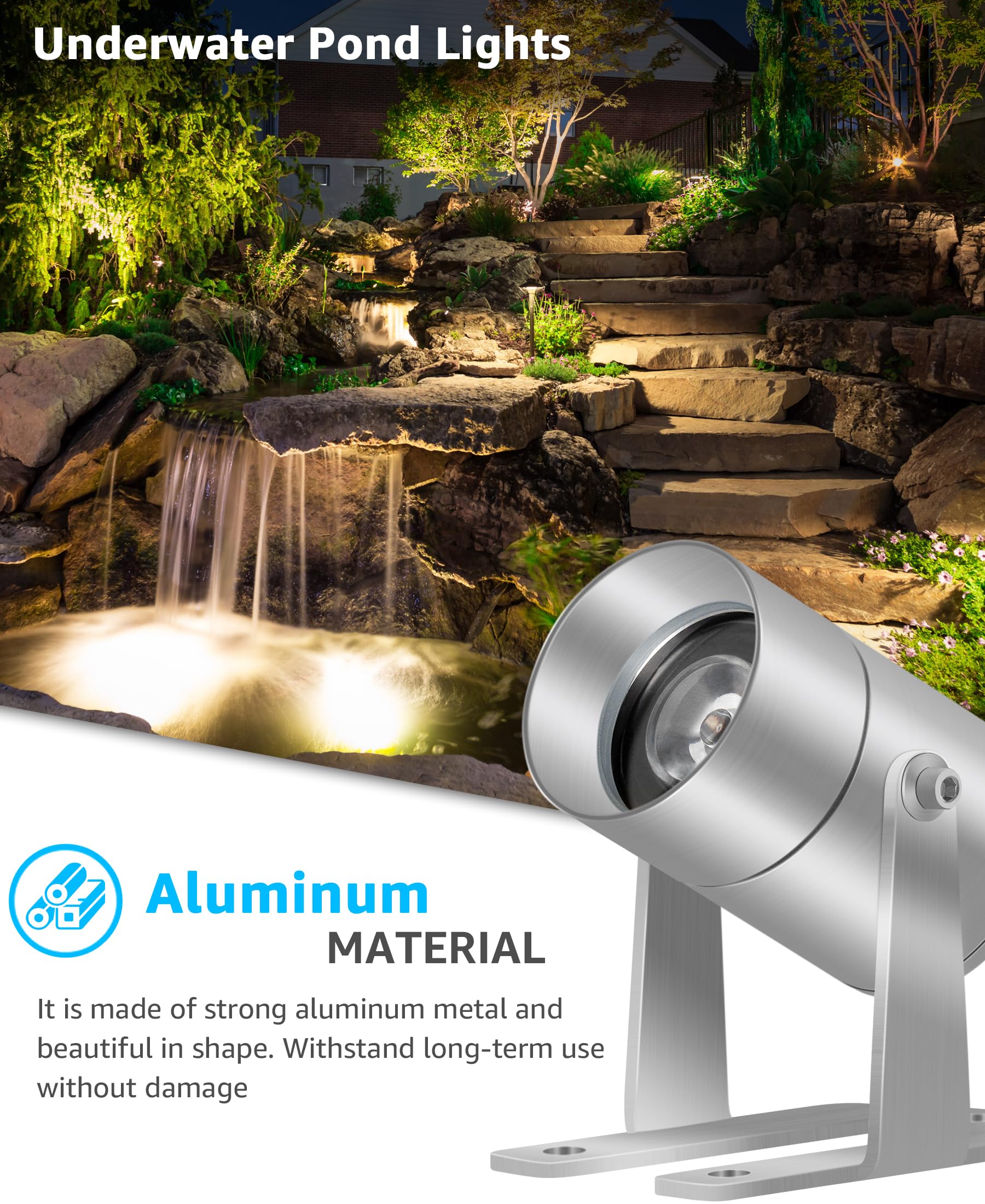SUNVIE 12-24V AC/DC compatibility powers most low-voltage systems with flexibility.