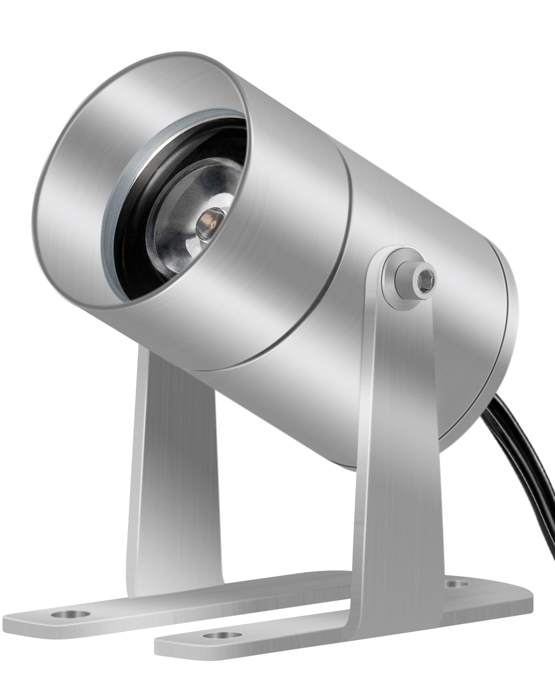 SUNVIE pond light underwater 3W for vibrant warm white illumination, enhancing nighttime pond visibility.