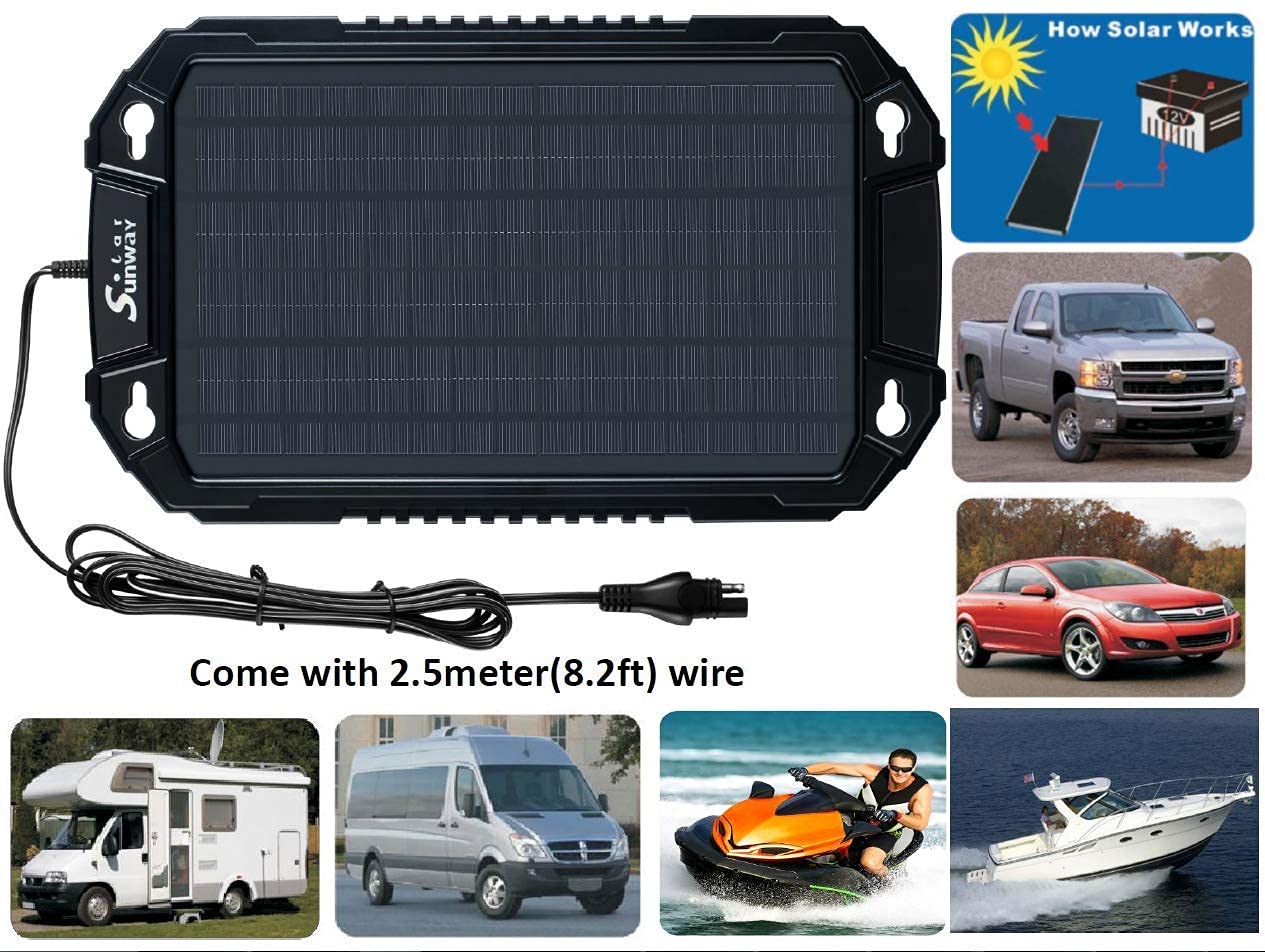 Sunway Solar cigarette lighter adapter enables easy on-the-go power.