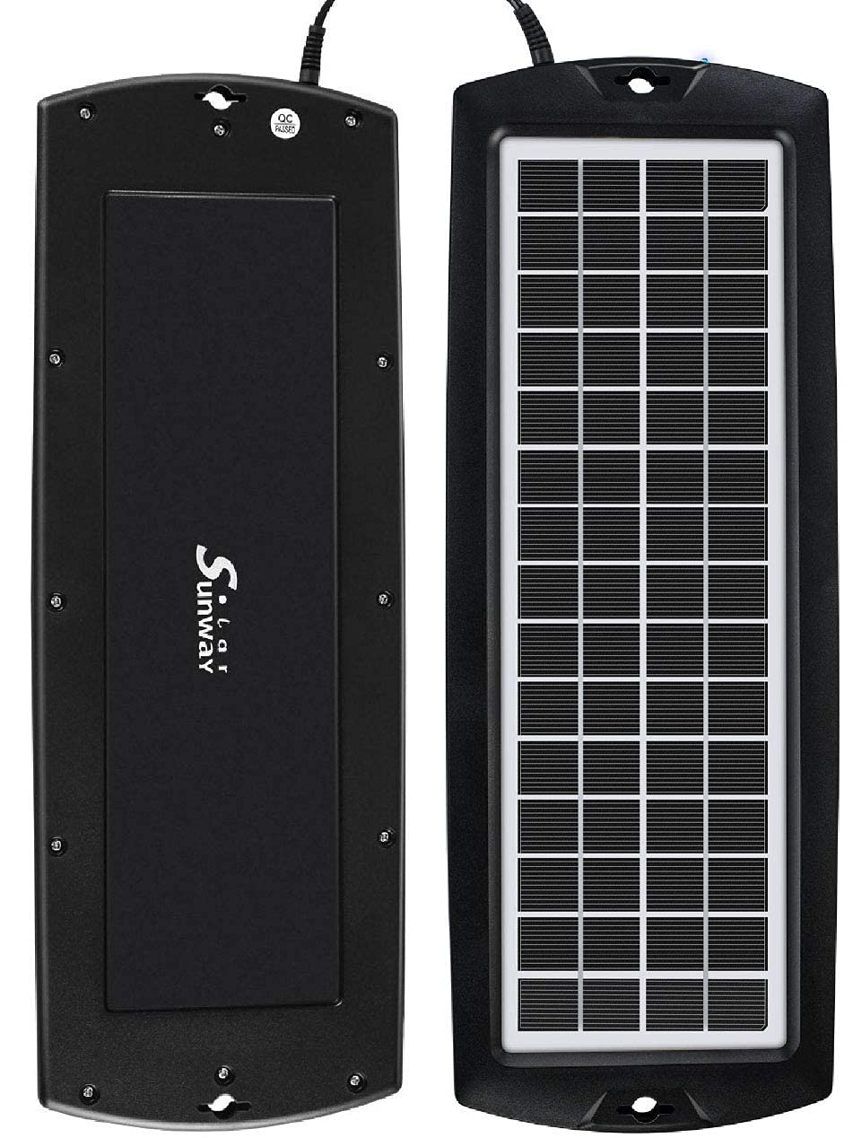 Sunway Solar LED indicator shows charging status at a glance.