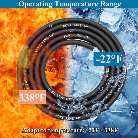 Sunxeke ATV fuel line connection offers versatile routing for all-terrain fun.