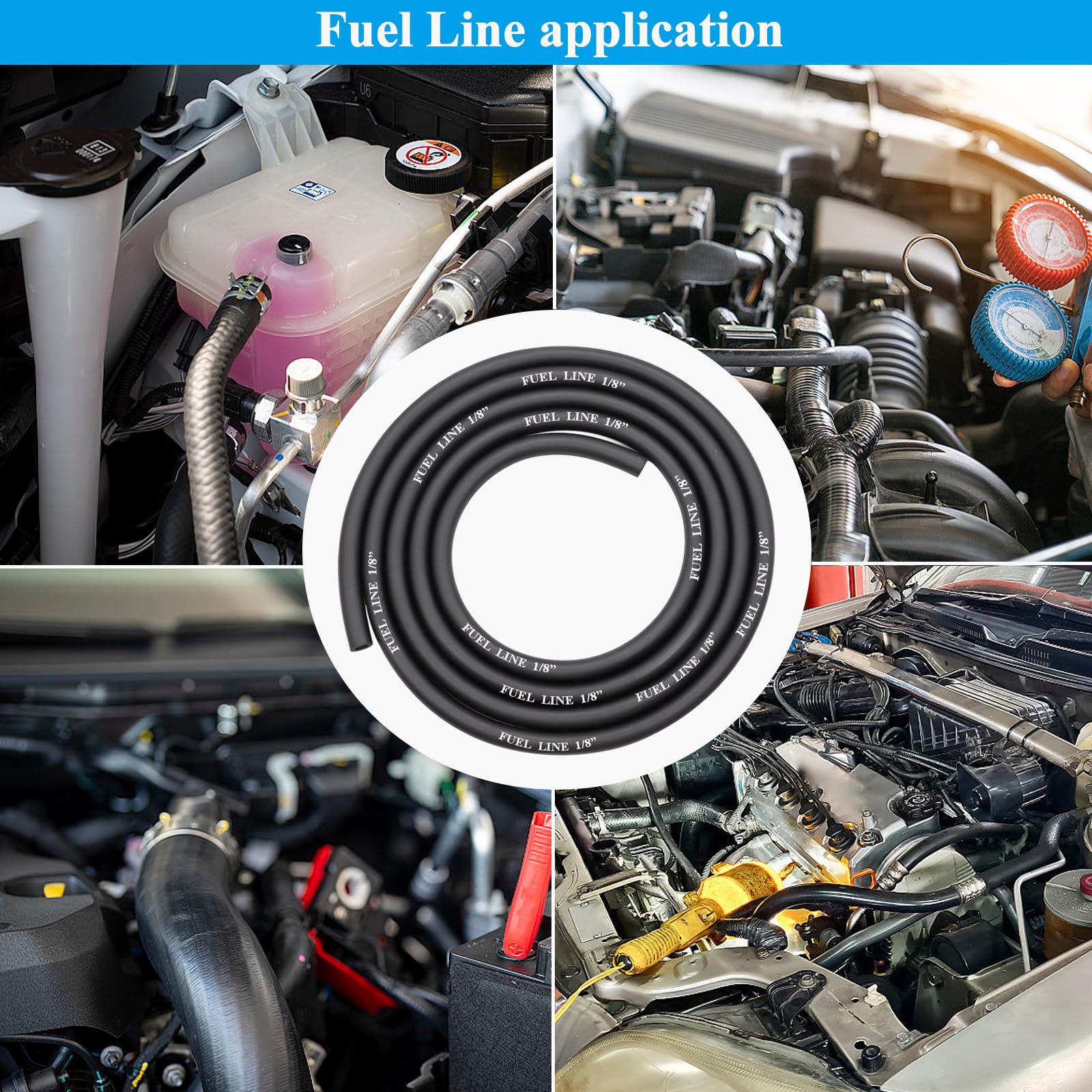 Sunxeke ethanol-resistant fuel line supports durable engine fueling.