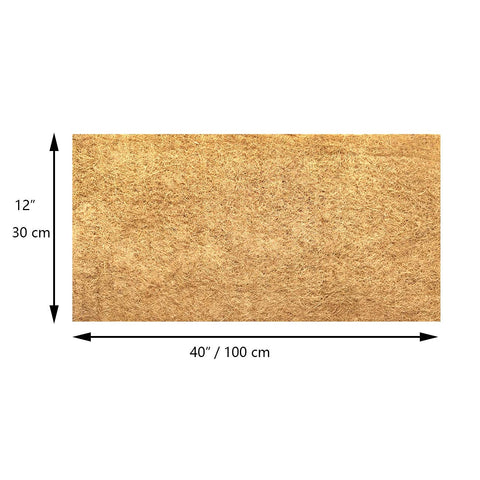 SUNYAY coconut liner roll cuts easily for any planter or hanging basket.