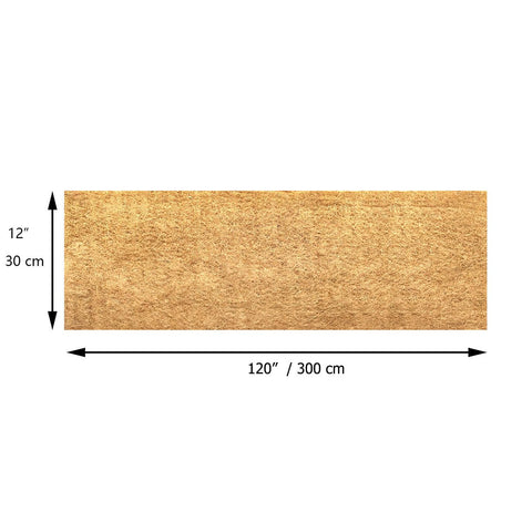 Sunyay coco liner roll 12x120 inch in use as window box liner