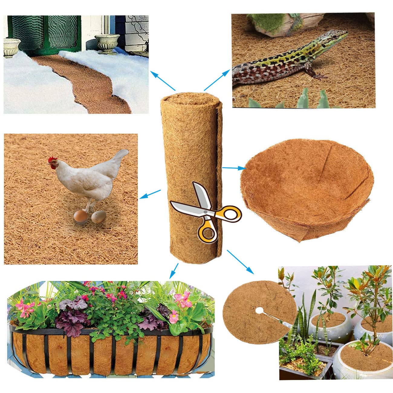 SUNYAY pet terrarium liner keeps habitats clean and easy to maintain