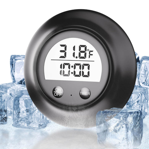 Suoimk ice bath thermometer display shows real-time temperature for precise monitoring.