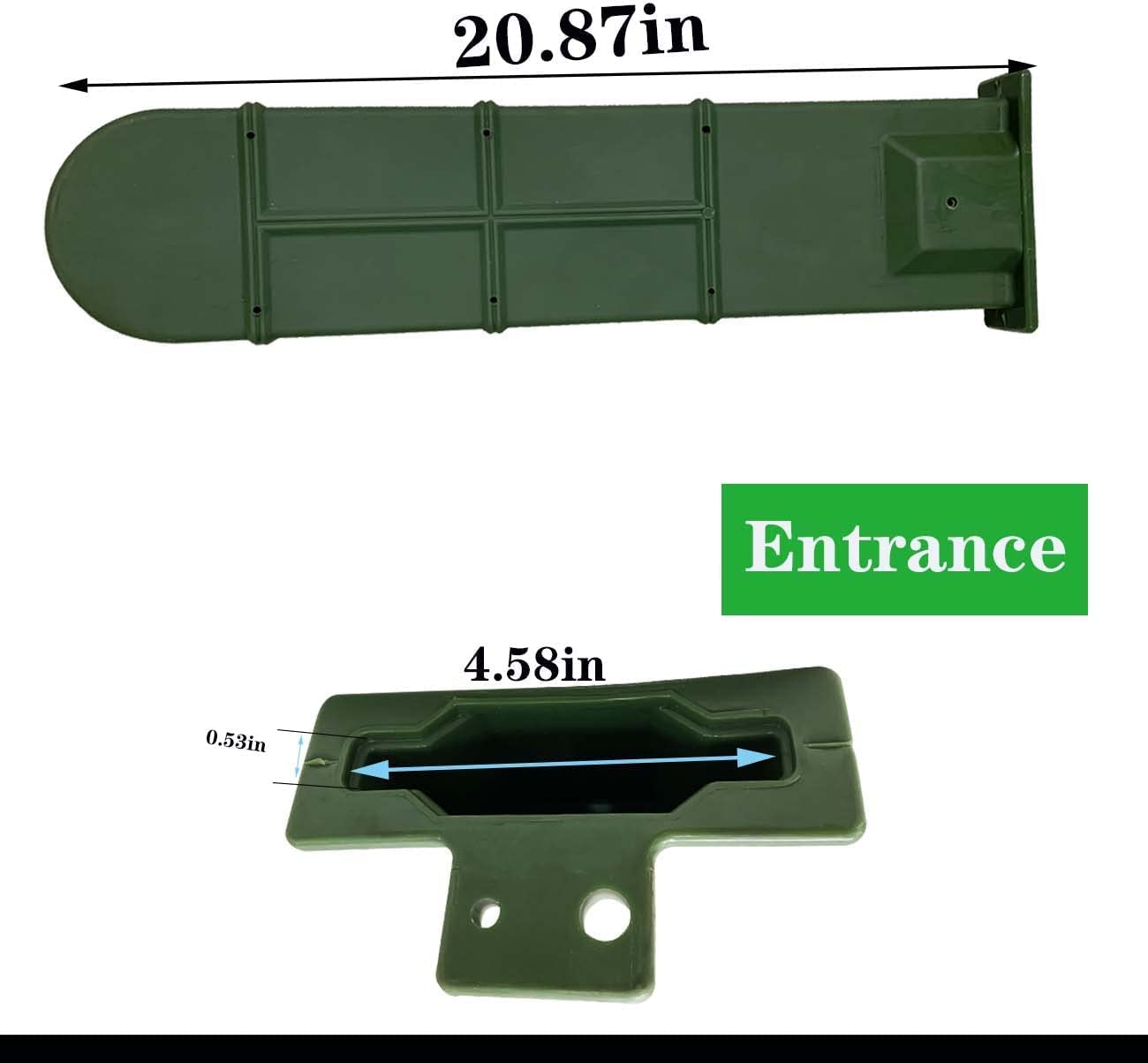 SUONE TPU heavy-duty chainsaw sheath protects blade during storage