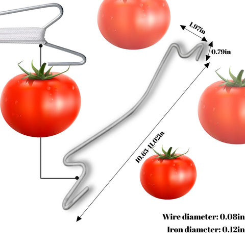 SUOWEEI 328ft tomato rope on trellis improves airflow and sun exposure.