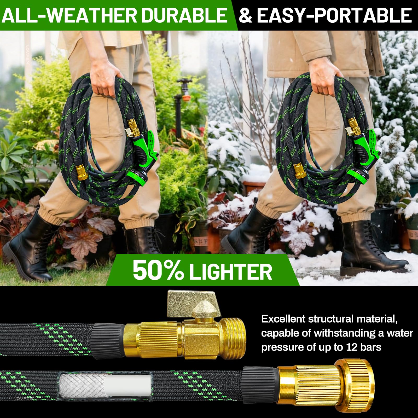 SUPCLUB durable core resists punctures and weather exposure