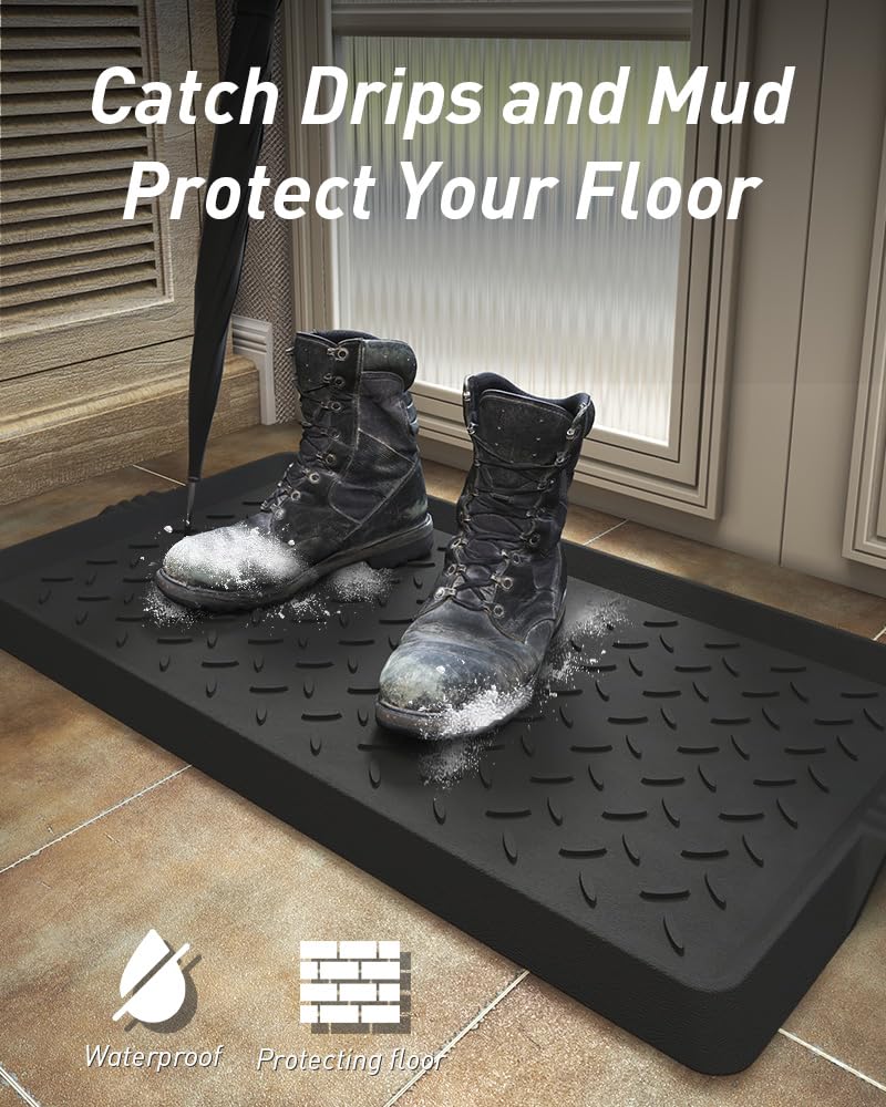 Supenuin waterproof tray cleans easily after muddy, snowy days.