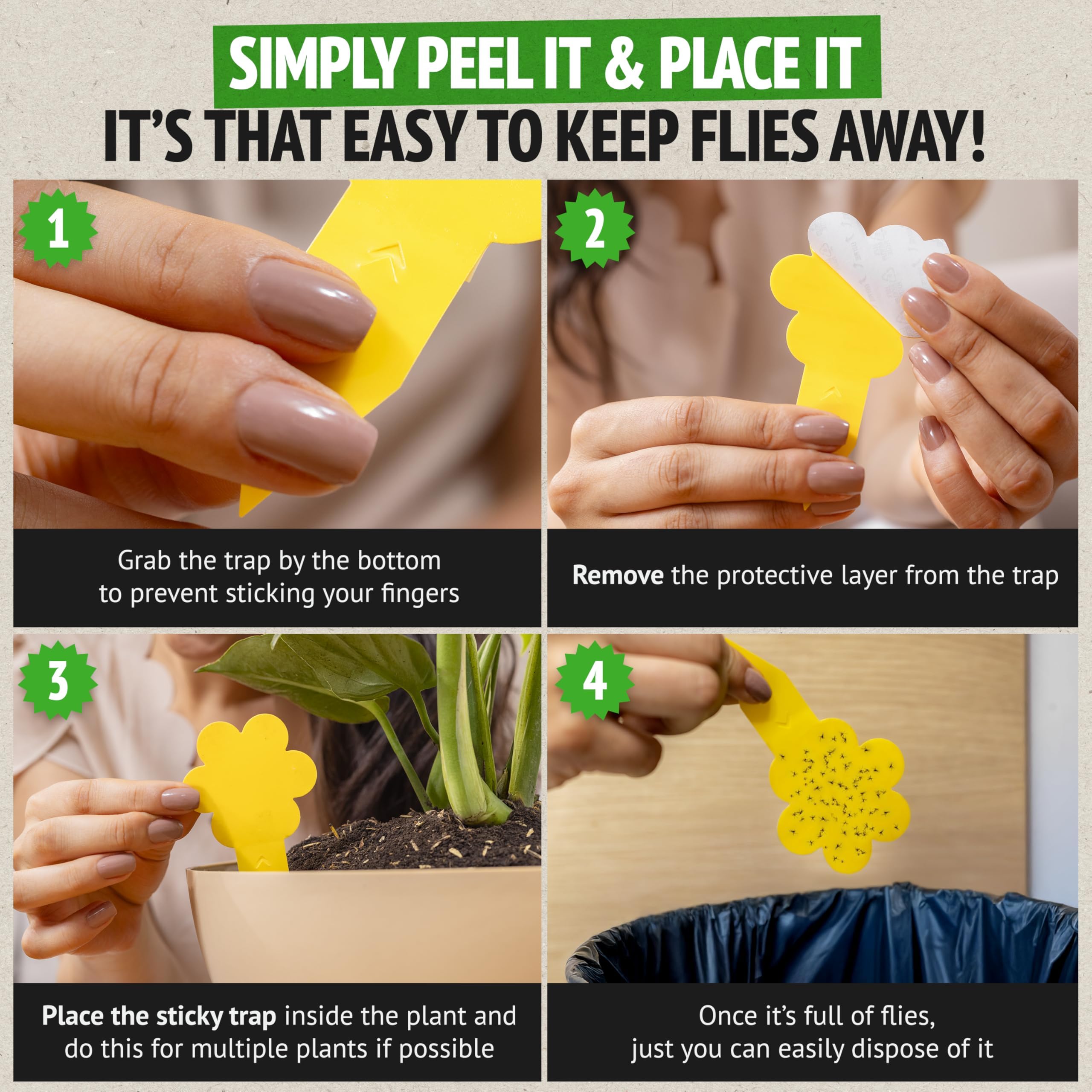 Super Ninja fruit fly bottle traps stay effective for weeks