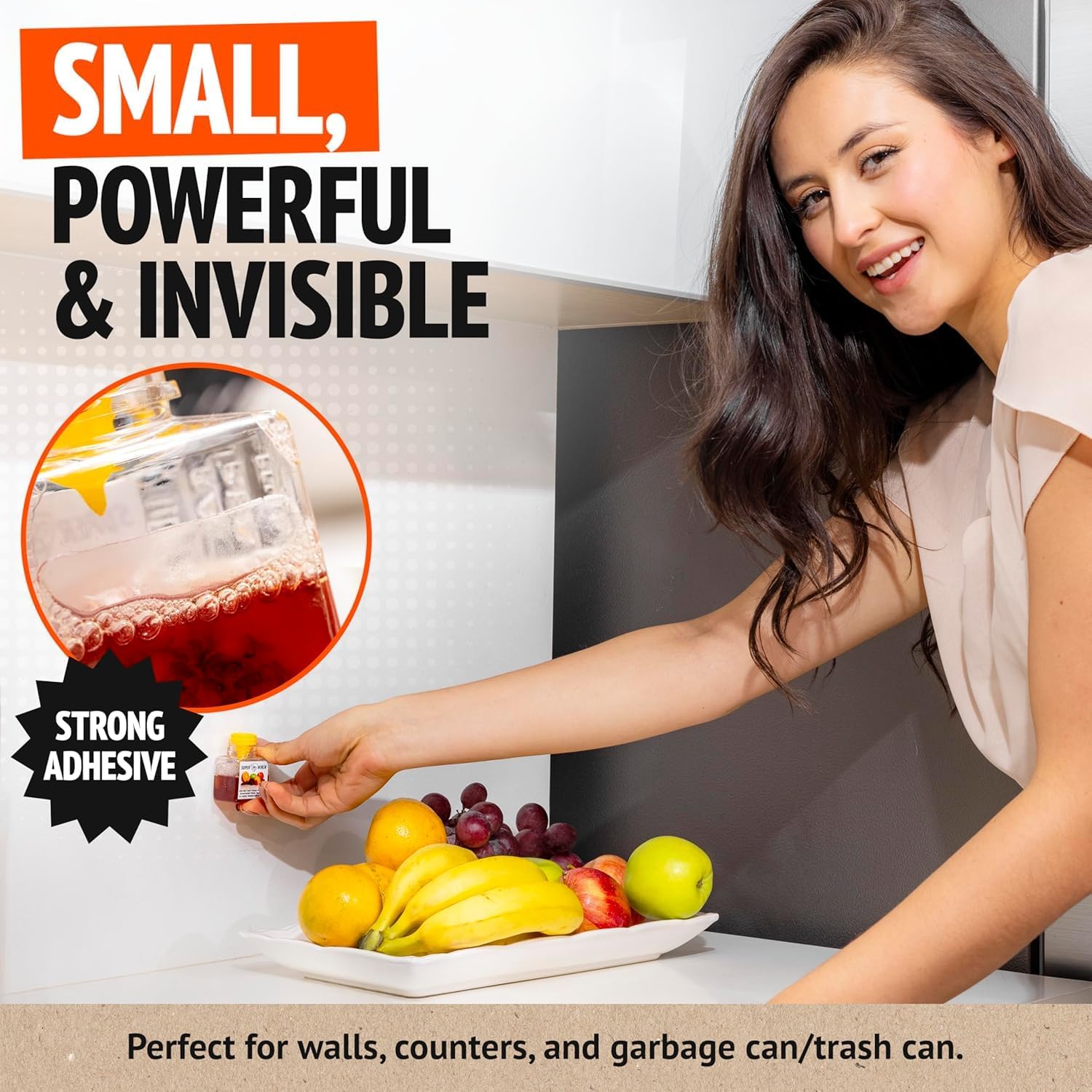 Super Ninja fruit fly trap packaging uses recycled materials