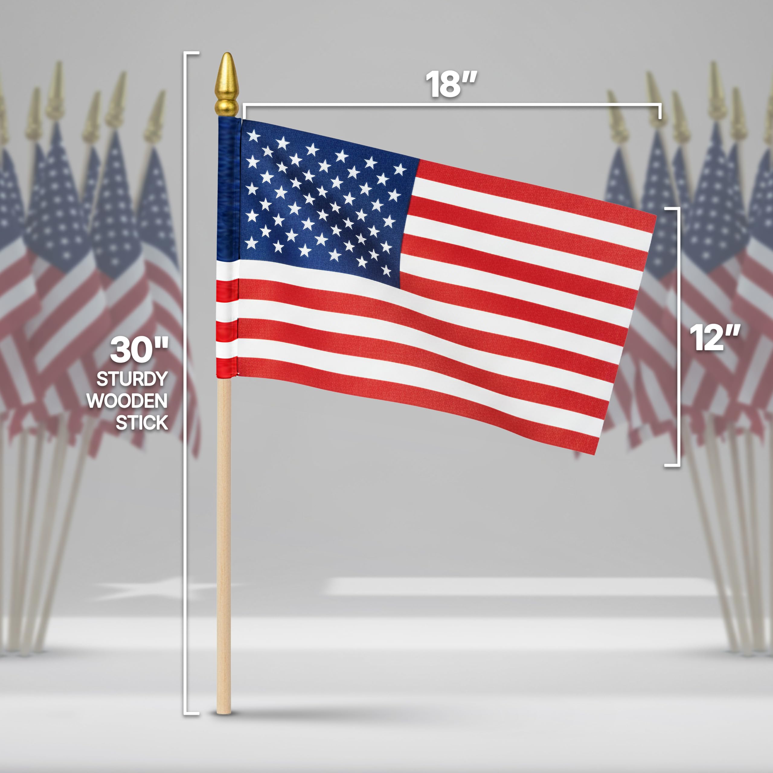 Super Tough flag sewn edges highlight quality and longevity