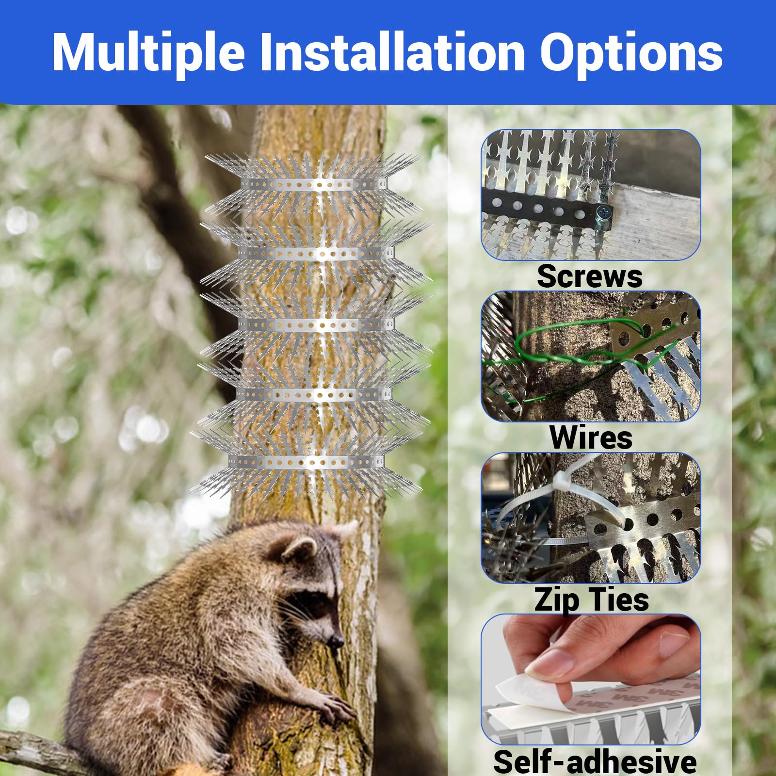 SuperAbound Spikes Bending enables flexible installation on irregular surfaces.