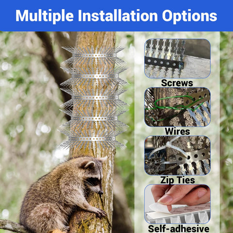 SuperAbound Spikes Bending enables flexible installation on irregular surfaces.
