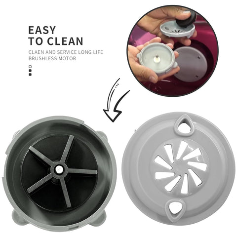 Superbobi magnetic head demonstrates a leak-proof design for water containment.
