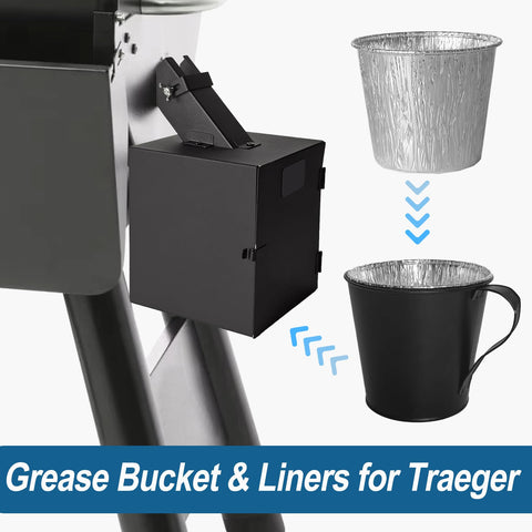 Superjackwang universal-fit liner fits most grease buckets