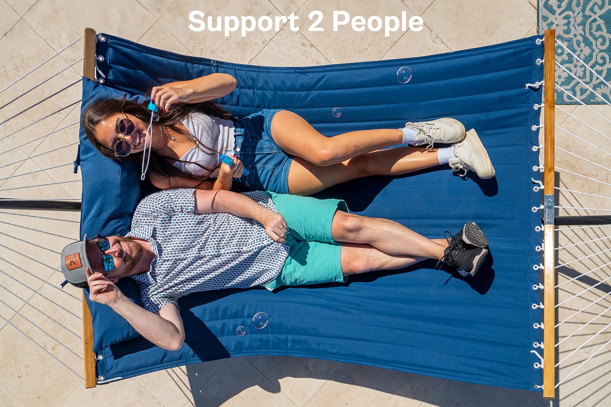 SUPERJARE detachable soft pillow boosts cozy lounging when needed.