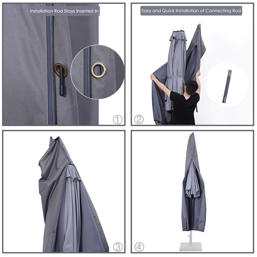 SUPERJARE cover is easy to clean with a damp cloth.