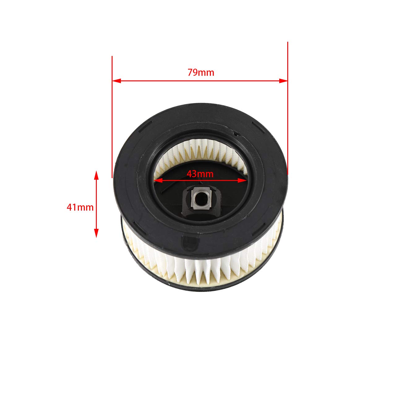 Supermotorparts Stihl air filter filtering dust to protect engine