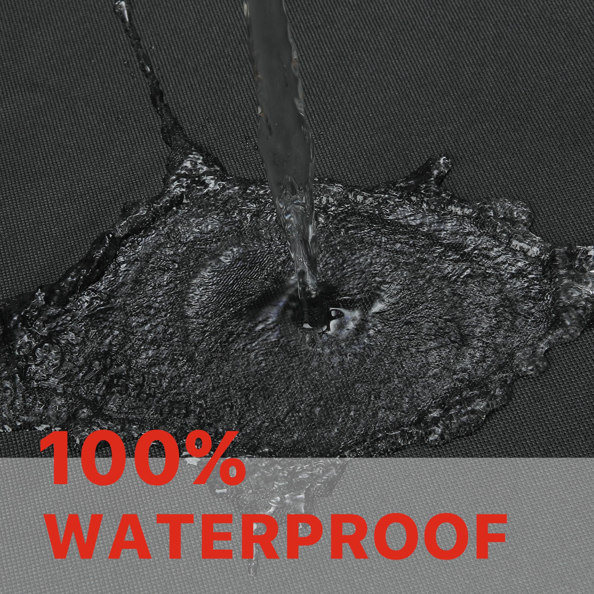 Double stitching strengthens Suphomeware grill cover seams