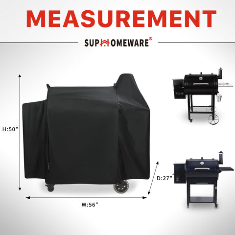 Suphomeware heavy-duty 600D fabric with PVC coating provides weather protection.