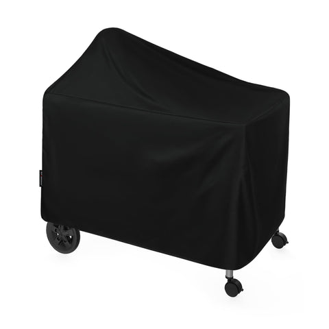 Suphomeware grill cover securely fits Weber 22-inch Performer Deluxe for outdoor protection.