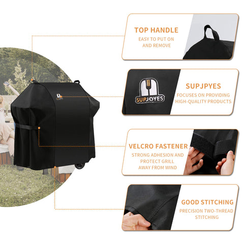 Hose-off cleaning feature makes maintenance quick for SUPJOYES cover