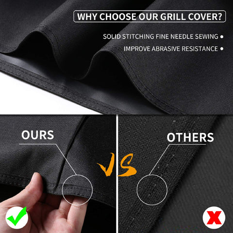 SUPJOYES stitching detail shows durability and tear resistance for daily use