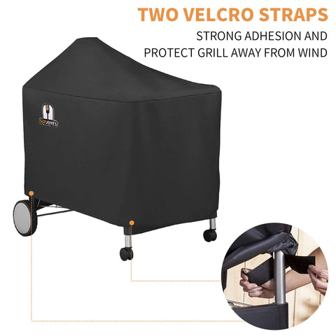 SUPJOYES wind-straps secure the cover during breezy days.
