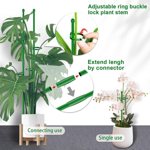 SupKing 20 ties included for quick, secure plant support.