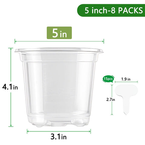 SupKing durable plastic seed-starter eight-pack ideal for transplantation and reuse.