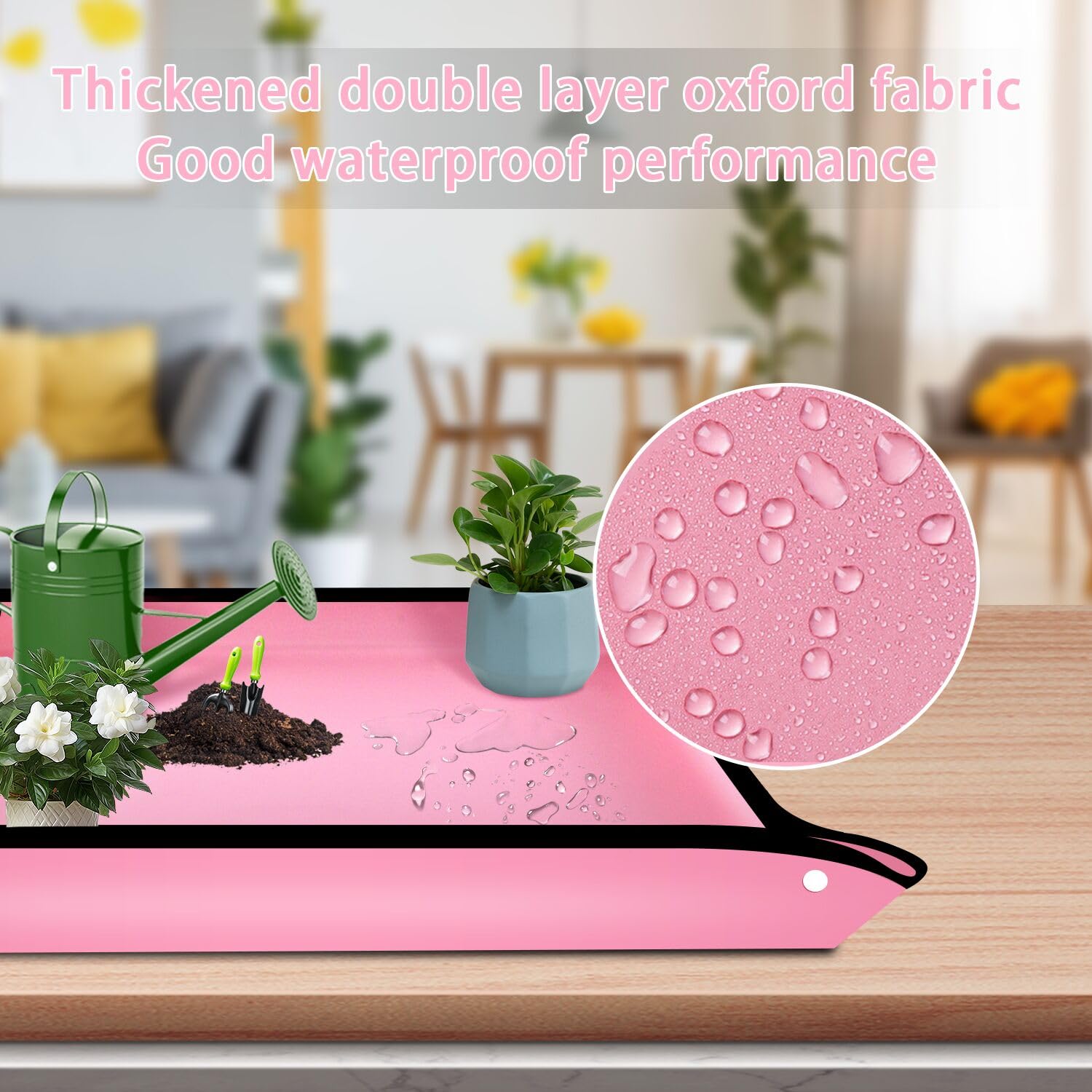 SupKing mat holds multiple pots and tools for efficient potting