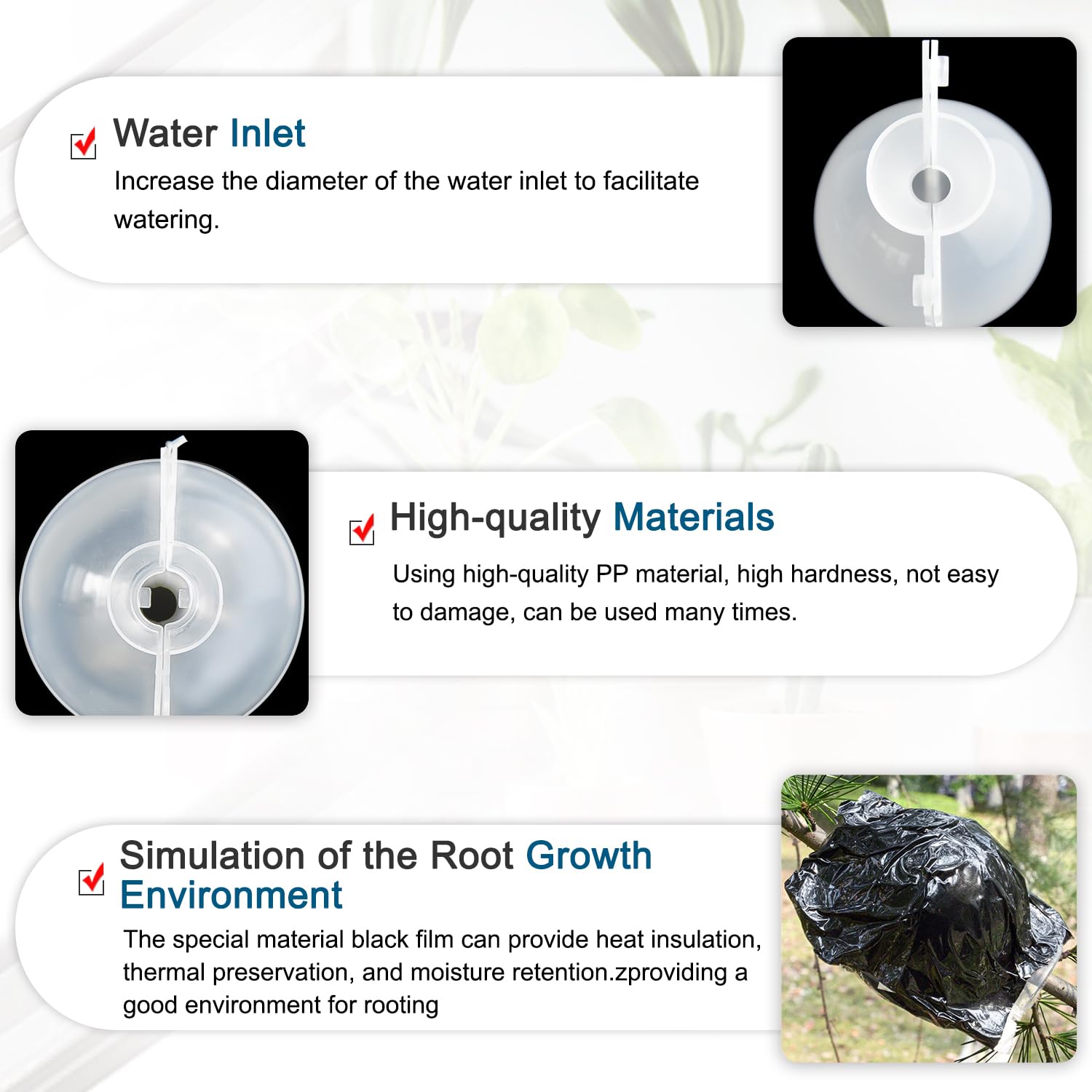 SupKing propagation kit supports indoor and outdoor use with reusable parts.