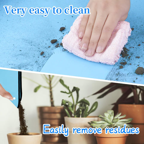 SupKing repotting mat folded with straps for compact storage