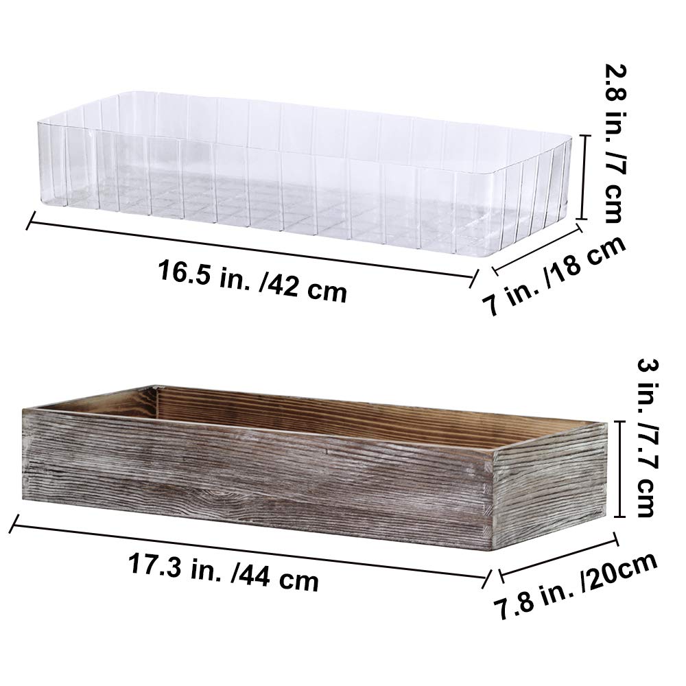 Removable plastic liner inside the Supla planter protects surfaces.