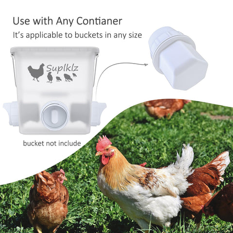 Spillage-reduction features of Suplklz feeder improve cleanliness