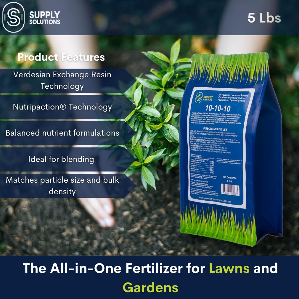 Supply Solutions Nutripaction granules illustrate slow-release feeding for steady root nourishment.