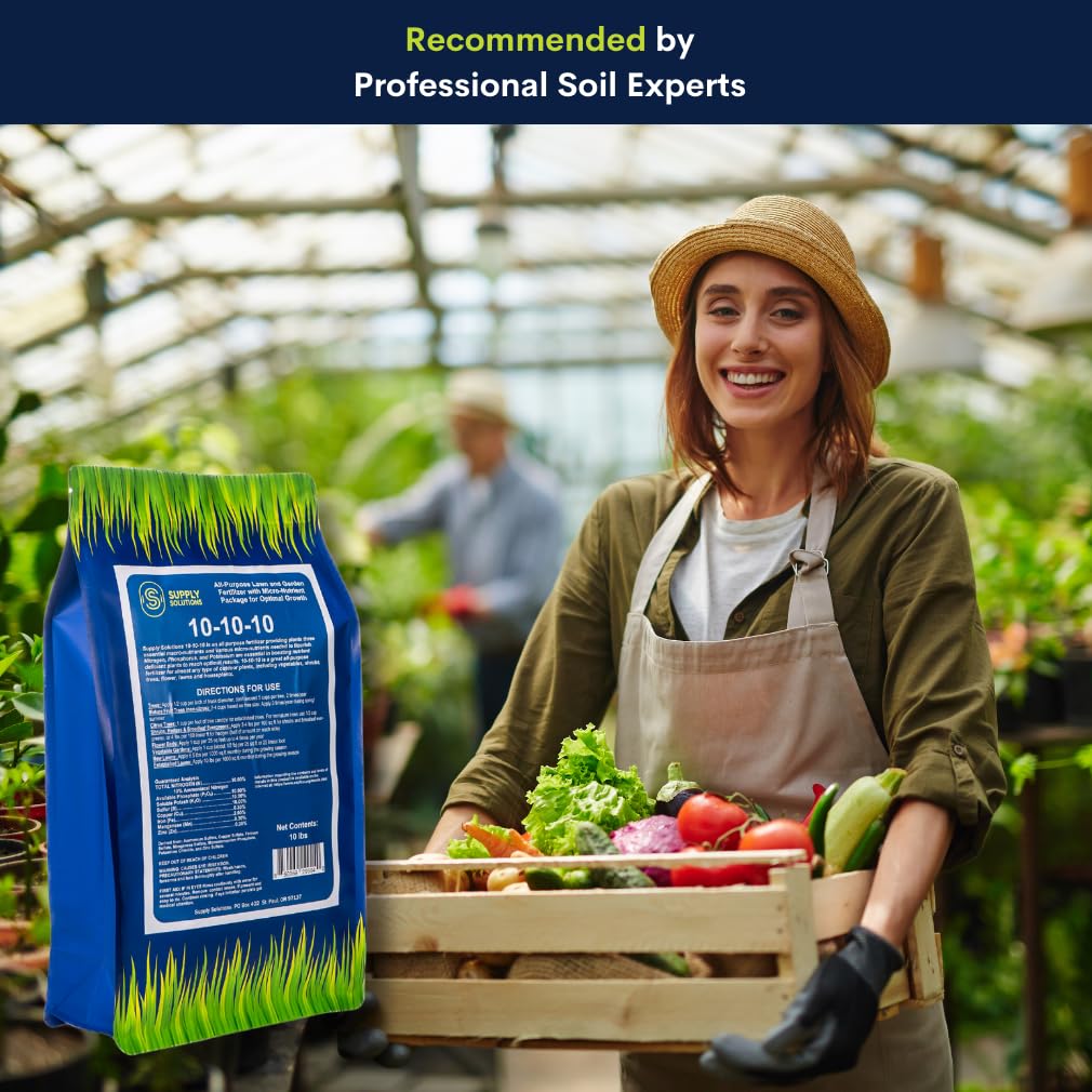 Supply Solutions safe for vegetables, fruits, and lawns when used as directed.