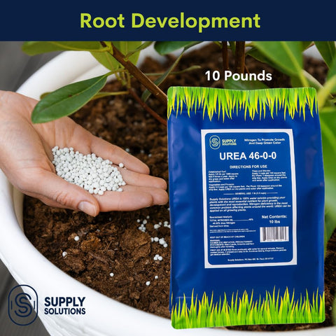 Supply Solutions Urea 46-0-0 root development improves soil health