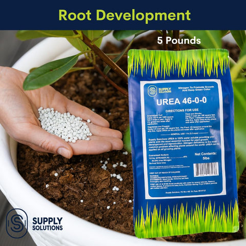 Soil and roots improve with Supply Solutions Urea 46-0-0 feeding