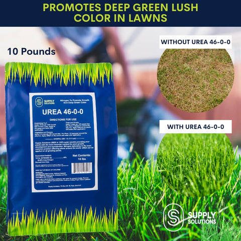 Supply Solutions Urea 46-0-0 spreader-ready for even distribution