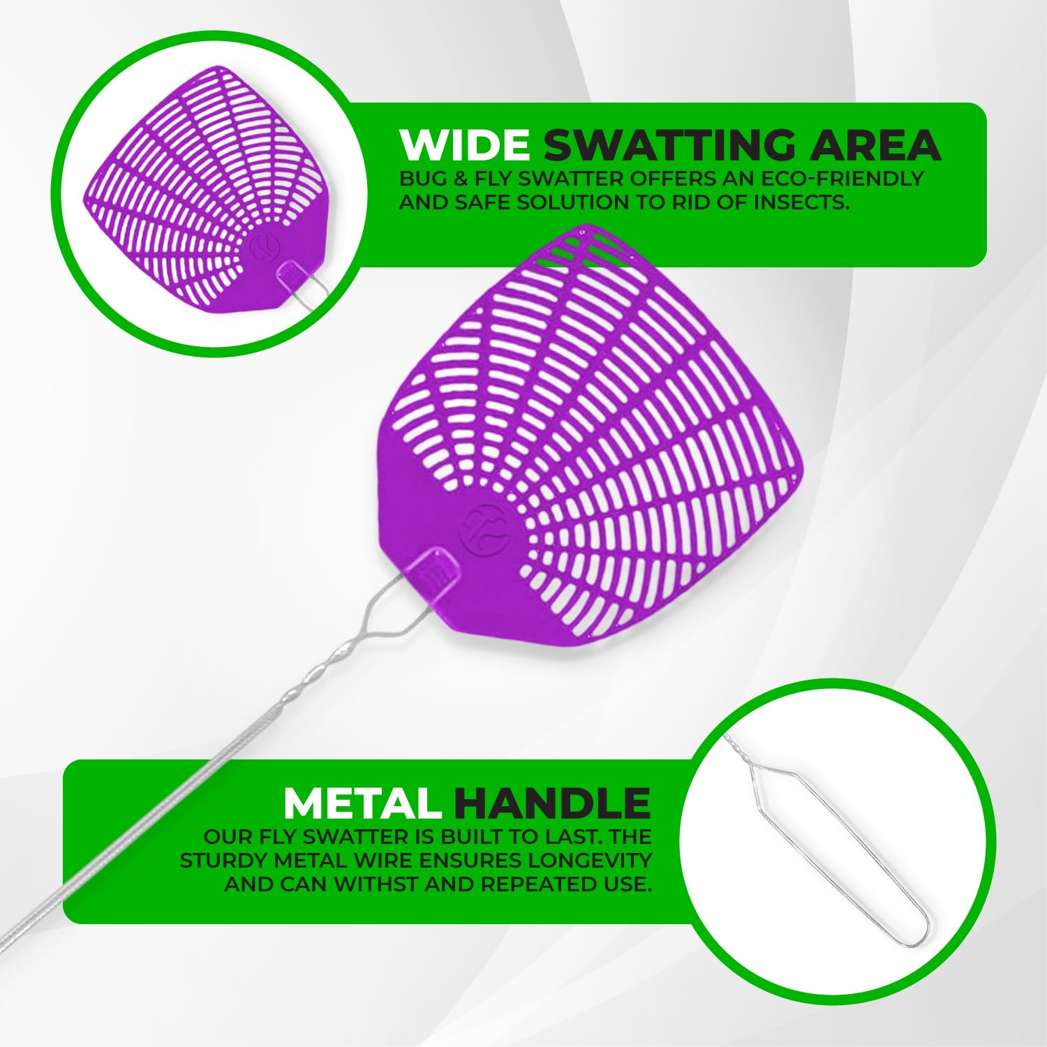 SUPREME PRO kitchen use swatter ready for everyday household pests.